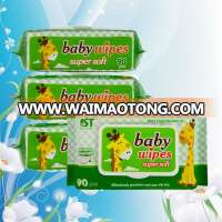 Private Label 100% biodegradable and organic Baby Wet Wipe